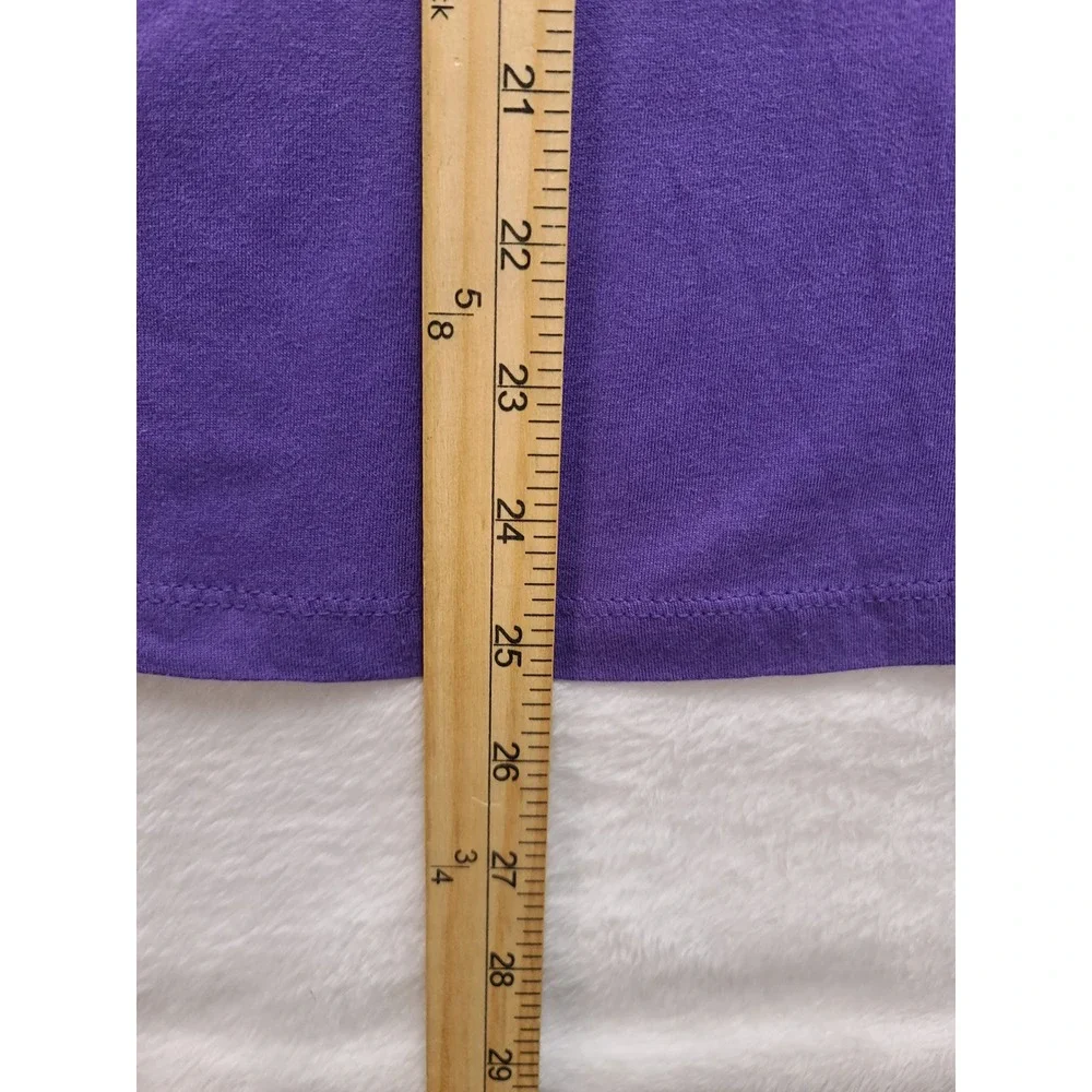 Doctor Who River Song Hello Sweetie Purple Graphic T-Shirt Women's Large Pinup - Picture 6 of 12